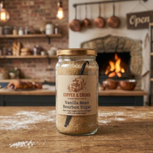 Vanilla Bean Bourbon Sugar