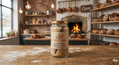 Vanilla Bean Bourbon Sugar